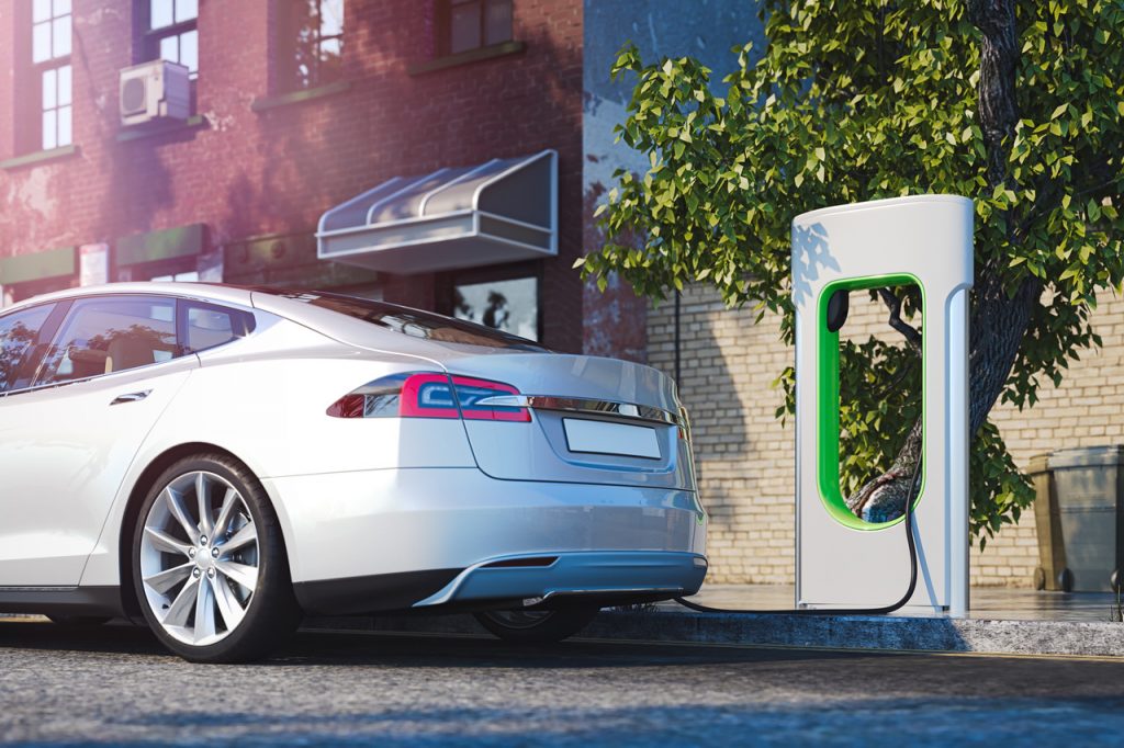Borne de recharge voiture